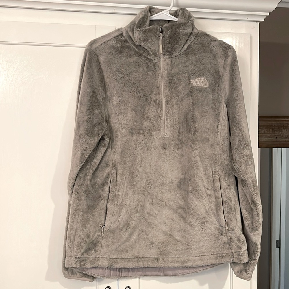 Ladies half zip North Face jacket